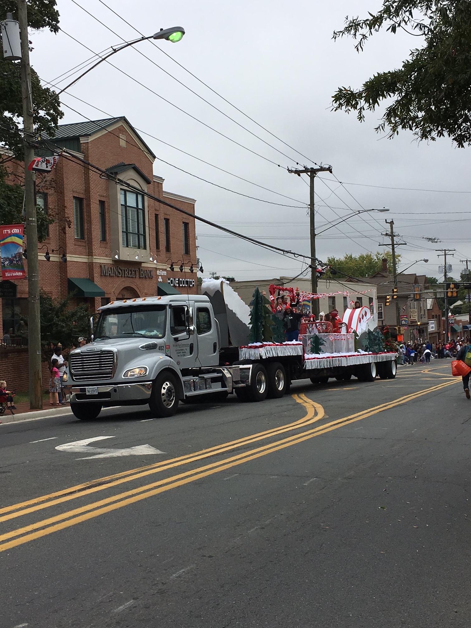 Victory Van and Herndon High school